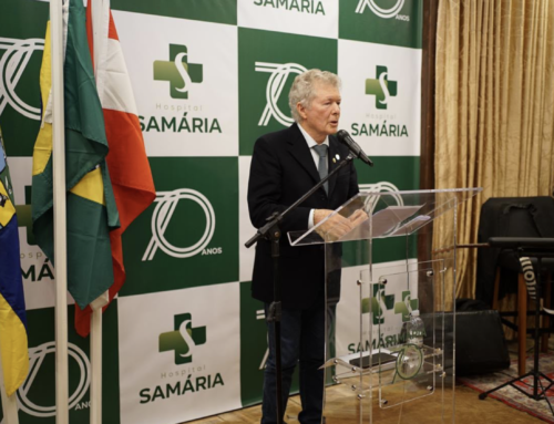 FEHOESC prestigia comemoração dos 70 anos do Hospital Samária de Rio do Sul